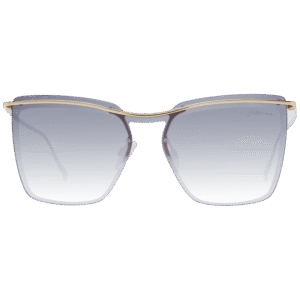 Ana Hickmann Sonnenbrille HI3081 13304C – Frontansicht mit Metall Rahmen und Braun Gläsern