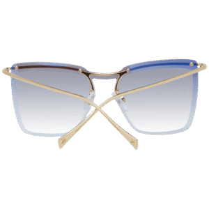 Rückansicht der Ana Hickmann Sonnenbrille HI3081 13304C – Metall Rahmen