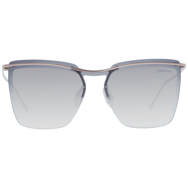 Ana Hickmann Sonnenbrille HI3081 13305A – Frontansicht mit Metall Rahmen und Grau Gläsern