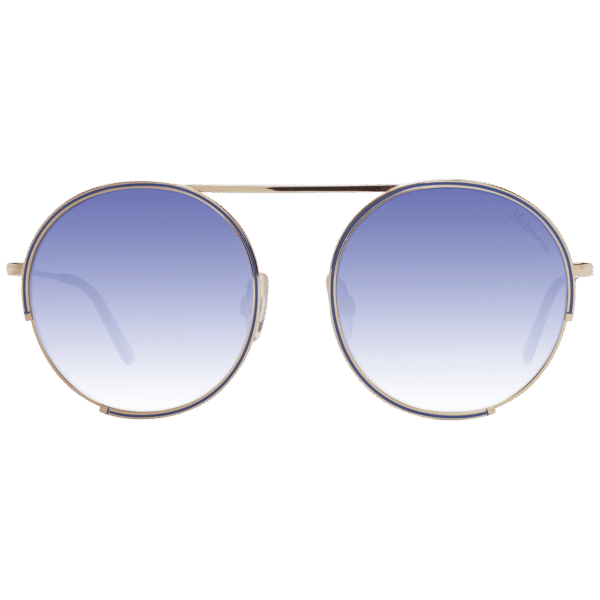 Ana Hickmann Sonnenbrille HI3082 5406A – Frontansicht mit Metall Rahmen und Grau Gläsern