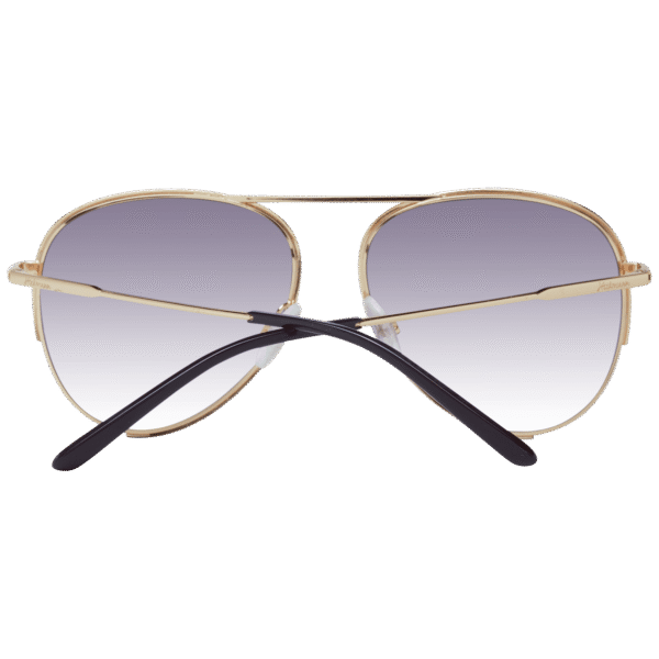 Rückansicht der Ana Hickmann Sonnenbrille HI3083 5801A – Metall Rahmen