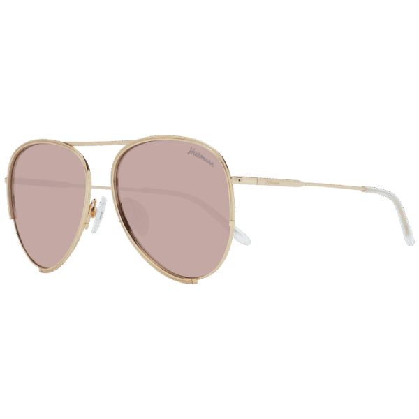 Ana Hickmann Pilotenbrille Sonnenbrille HI3083 5804A in Gold – 45° Seitenansicht