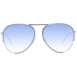 Ana Hickmann Sonnenbrille HI3083 5806A – Frontansicht mit Metall Rahmen und Blau Gläsern