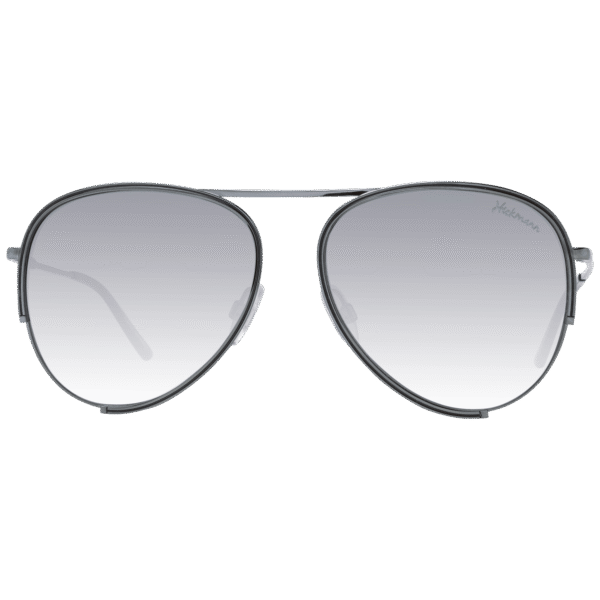 Ana Hickmann Sonnenbrille HI3083 5809A – Frontansicht mit Metall Rahmen und Grau Gläsern