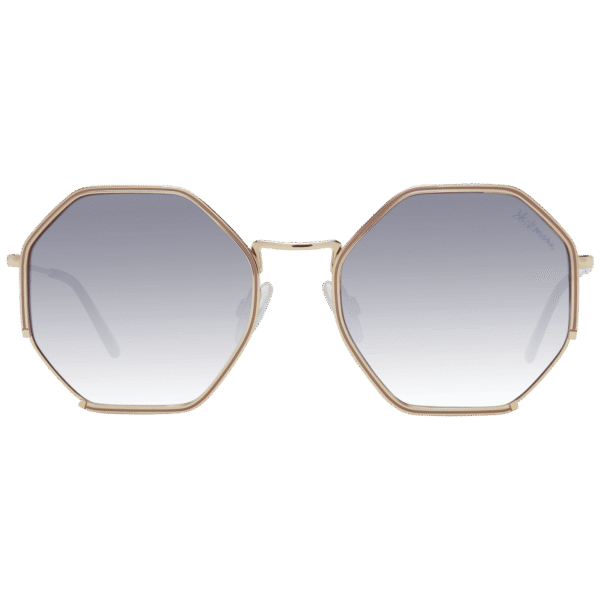 Ana Hickmann Sonnenbrille HI3084 5401A – Frontansicht mit Metall Rahmen und Grau Gläsern