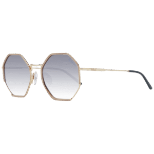 Ana Hickmann Panto Sonnenbrille HI3084 5401A in Gold – 45° Seitenansicht