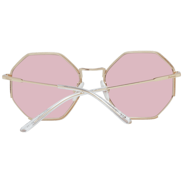 Rückansicht der Ana Hickmann Sonnenbrille HI3084 5404A – Metall Rahmen