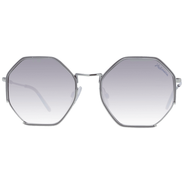 Ana Hickmann Sonnenbrille HI3084 5406A – Frontansicht mit Metall Rahmen und Grau Gläsern