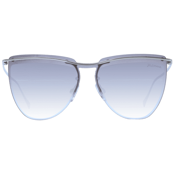 Ana Hickmann Sonnenbrille HI3085 13203A – Frontansicht mit Metall Rahmen und Grau Gläsern