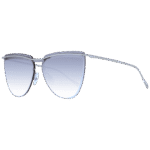 Ana Hickmann Monoscheibe Sonnenbrille HI3085 13203A in Silber – 45° Seitenansicht
