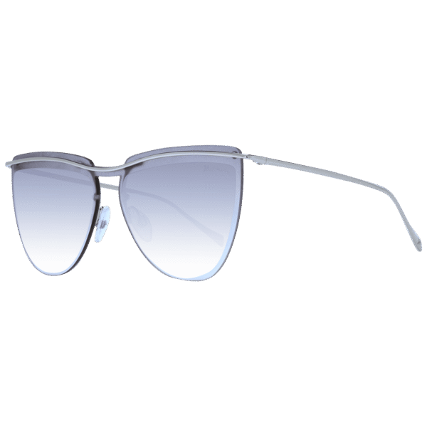 Ana Hickmann Monoscheibe Sonnenbrille HI3085 13203A in Silber – 45° Seitenansicht