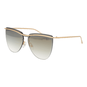 Ana Hickmann Monoscheibe Sonnenbrille HI3085 13204A in Gold – 45° Seitenansicht