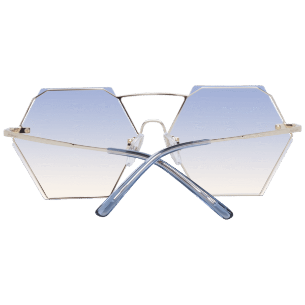 Rückansicht der Ana Hickmann Sonnenbrille HI3086 5904A – Metall Rahmen