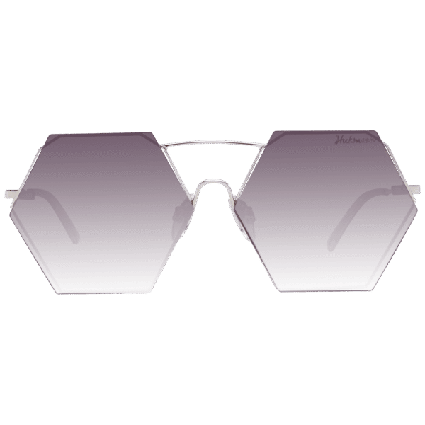 Ana Hickmann Sonnenbrille HI3086 5904B – Frontansicht mit Metall Rahmen und Lila Gläsern