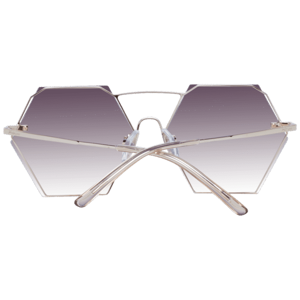 Rückansicht der Ana Hickmann Sonnenbrille HI3086 5904B – Metall Rahmen