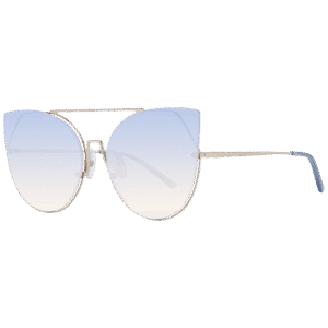 Ana Hickmann Katzenaugen Sonnenbrille HI3087 5904A in Gold – 45° Seitenansicht