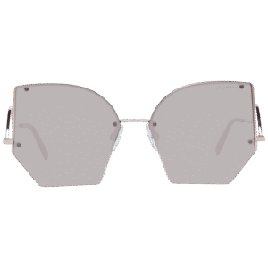 Ana Hickmann Sonnenbrille HI3093 5905A – Frontansicht mit Metall Rahmen und Braun Gläsern