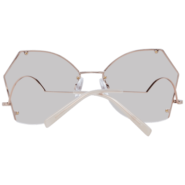 Rückansicht der Ana Hickmann Sonnenbrille HI3094 6105A – Metall Rahmen