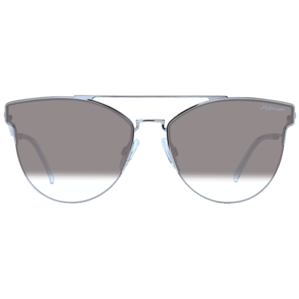 Ana Hickmann Sonnenbrille HI3096E 6103A – Frontansicht mit Metall Rahmen und Grau Gläsern