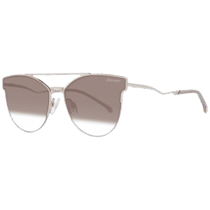 Ana Hickmann Pilotenbrille Sonnenbrille HI3096E 6104B in Silber – 45° Seitenansicht