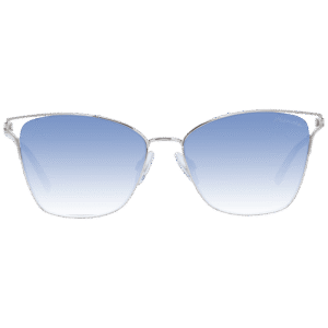 Ana Hickmann Sonnenbrille HI3100 5404D – Frontansicht mit Metall Rahmen und Blau Gläsern