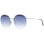 Ana Hickmann Rund Sonnenbrille HI3110 54D01 in Gold – 45° Seitenansicht