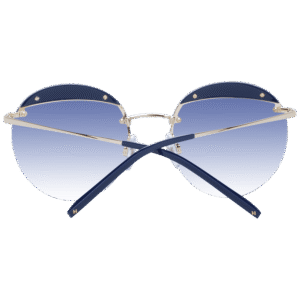 Rückansicht der Ana Hickmann Sonnenbrille HI3110 54D01 – Metall Rahmen