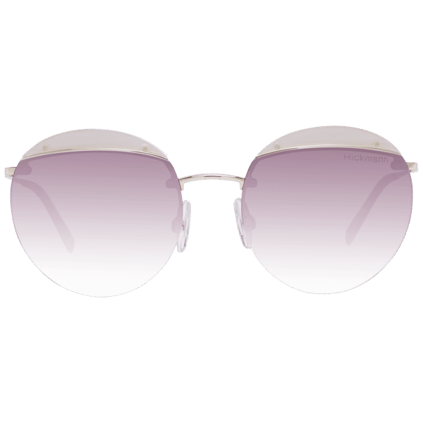 Ana Hickmann Sonnenbrille HI3110 54E01 – Frontansicht mit Kunststoff Rahmen und Lila Gläsern