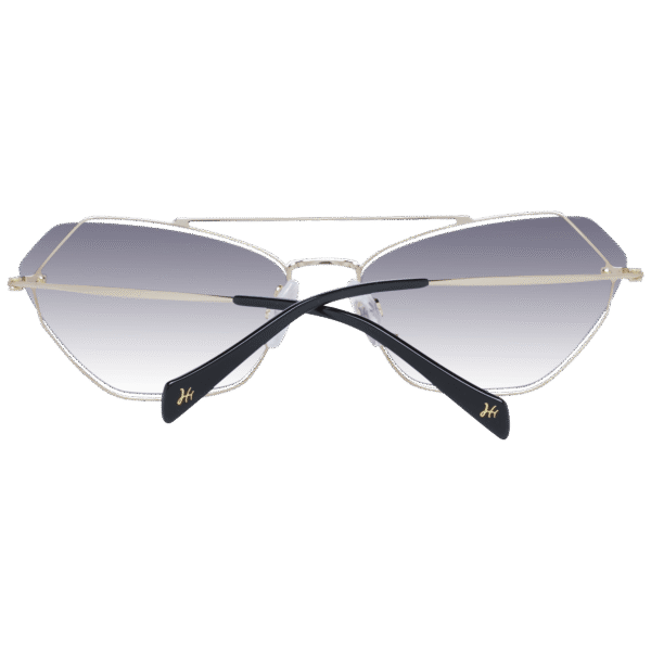 Rückansicht der Ana Hickmann Sonnenbrille HI3111 6204A – Metall Rahmen