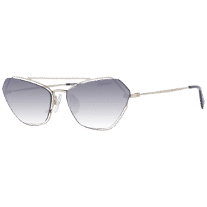 Ana Hickmann Katzenaugen Sonnenbrille HI3111 6204A in Gold – 45° Seitenansicht