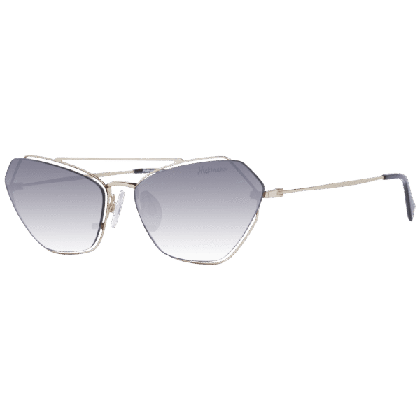 Ana Hickmann Katzenaugen Sonnenbrille HI3111 6204A in Gold – 45° Seitenansicht