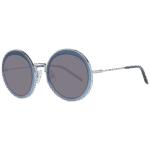 Ana Hickmann Rund Sonnenbrille HI3112 5803A in Silber – 45° Seitenansicht