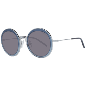 Ana Hickmann Rund Sonnenbrille HI3112 5803A in Silber – 45° Seitenansicht