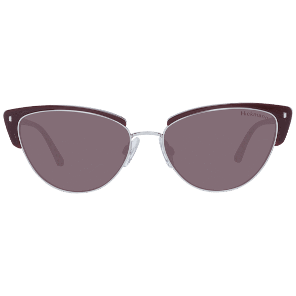 Ana Hickmann Sonnenbrille HI3113 55D01 – Frontansicht mit Metall Rahmen und Lila Gläsern