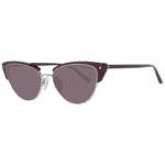 Ana Hickmann Katzenaugen Sonnenbrille HI3113 55D01 in Burgunder – 45° Seitenansicht