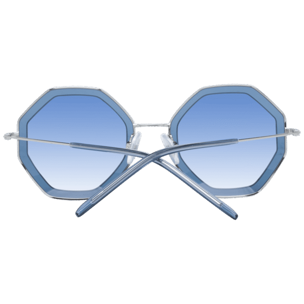 Rückansicht der Ana Hickmann Sonnenbrille HI3115 5704B – Metall Rahmen
