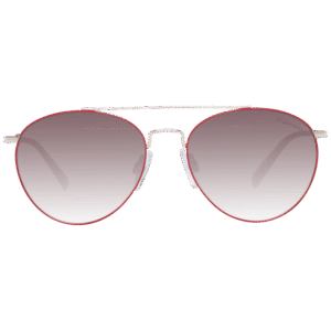 Ana Hickmann Sonnenbrille HI3133 5207A – Frontansicht mit Metall Rahmen und Braun Gläsern