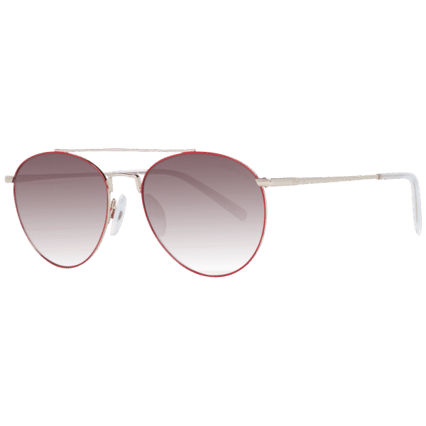 Ana Hickmann Pilotenbrille Sonnenbrille HI3133 5207A in Gold – 45° Seitenansicht