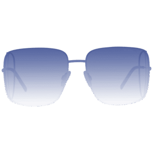 Ana Hickmann Sonnenbrille HI3142 5504B – Frontansicht mit Metall Rahmen und Blau Gläsern