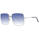 Ana Hickmann Quadrat Sonnenbrille HI3142 5504B in Gold – 45° Seitenansicht
