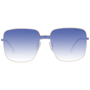 Ana Hickmann Sonnenbrille HI3152 14305A – Frontansicht mit Metall Rahmen und Blau Gläsern