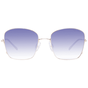 Ana Hickmann Sonnenbrille HI3164 5206A – Frontansicht mit Metall Rahmen und Blau Gläsern