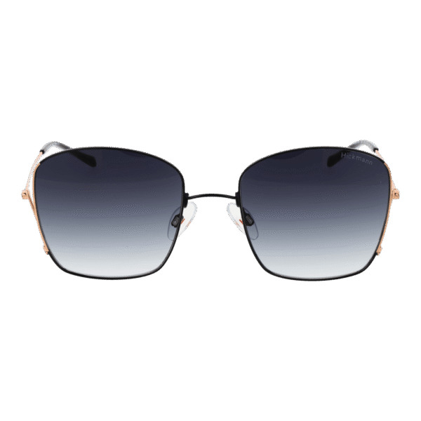 Ana Hickmann Sonnenbrille HI3164 5209A – Frontansicht mit Metall Rahmen und Blau Gläsern