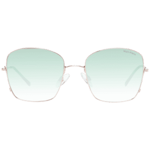 Ana Hickmann Sonnenbrille HI3164 5212A – Frontansicht mit Metall Rahmen und Grün Gläsern