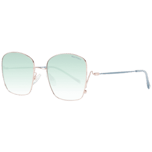 Ana Hickmann Quadrat Sonnenbrille HI3164 5212A in Gold – 45° Seitenansicht