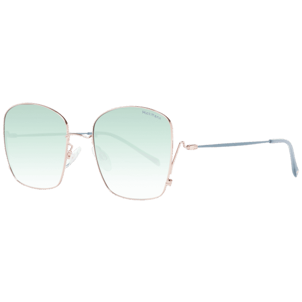 Ana Hickmann Quadrat Sonnenbrille HI3164 5212A in Gold – 45° Seitenansicht