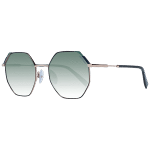 Ana Hickmann Geometric Sonnenbrille HI3168 5409A in Schwarz – 45° Seitenansicht