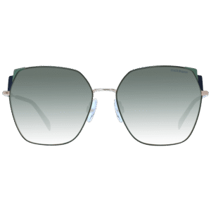 Ana Hickmann Sonnenbrille HI3169 5809A – Frontansicht mit Metall Rahmen und Grün Gläsern