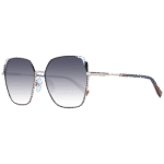 Ana Hickmann Quadrat Sonnenbrille HI3169 5812A in Schwarz – 45° Seitenansicht