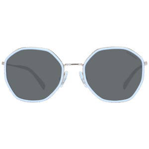 Ana Hickmann Sonnenbrille HI3170 54D01 – Frontansicht mit Metall Rahmen und Grau Gläsern